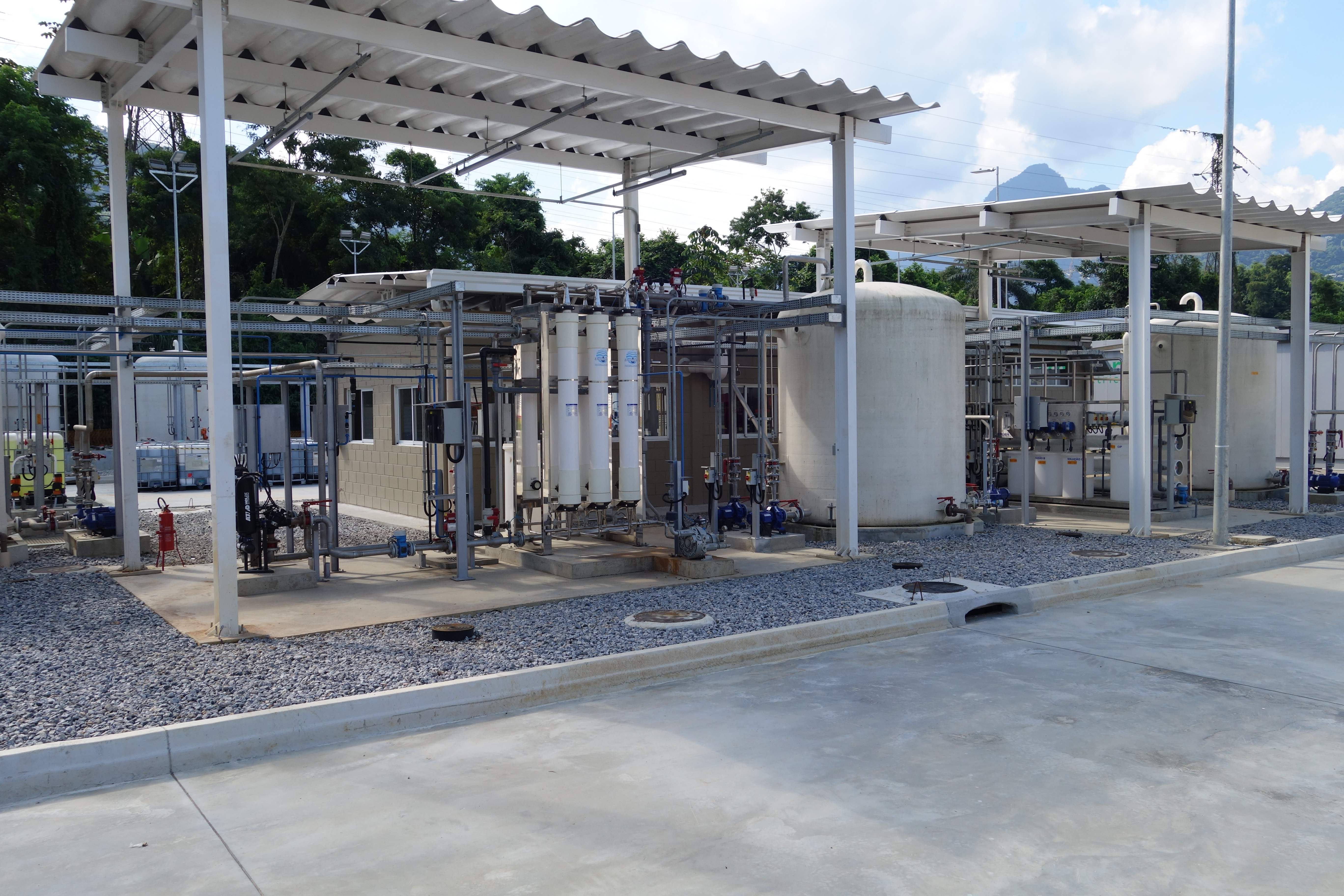 Sistema de reúso de água - vista 1