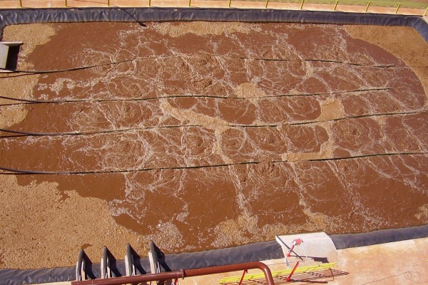 Sistema de aeração por ar difuso tipo tubo removível flutuante 3