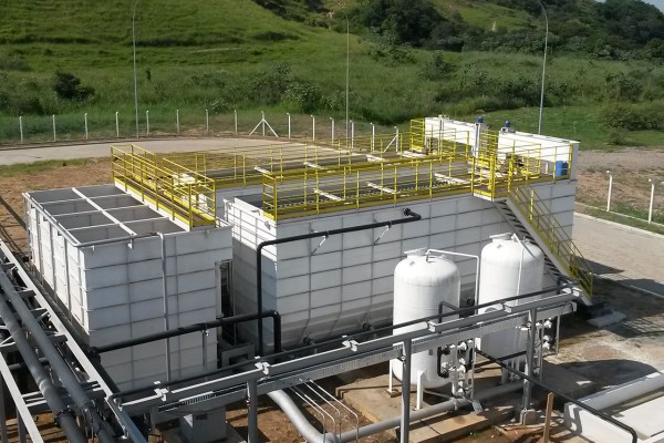 Estação de Tratamento de Água do tipo Aberta