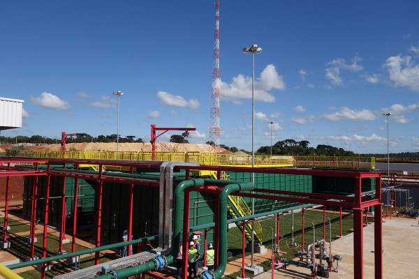 Estação de Tratamento de Água do tipo Aberta