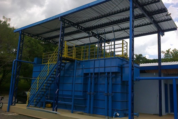 Estação de Tratamento de Água do tipo Aberta
